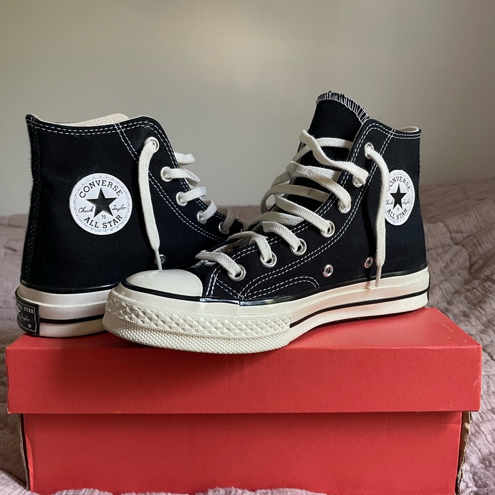 Converse Chuck 70 Canvas Black/Black/Egret High-Tops